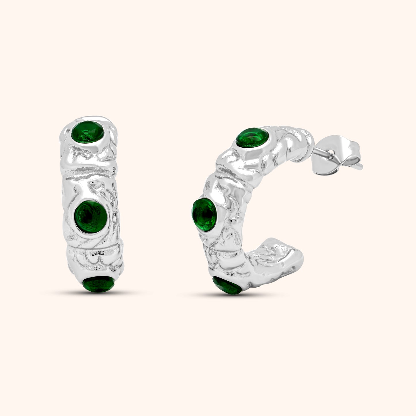 Empress Hoop Earrings