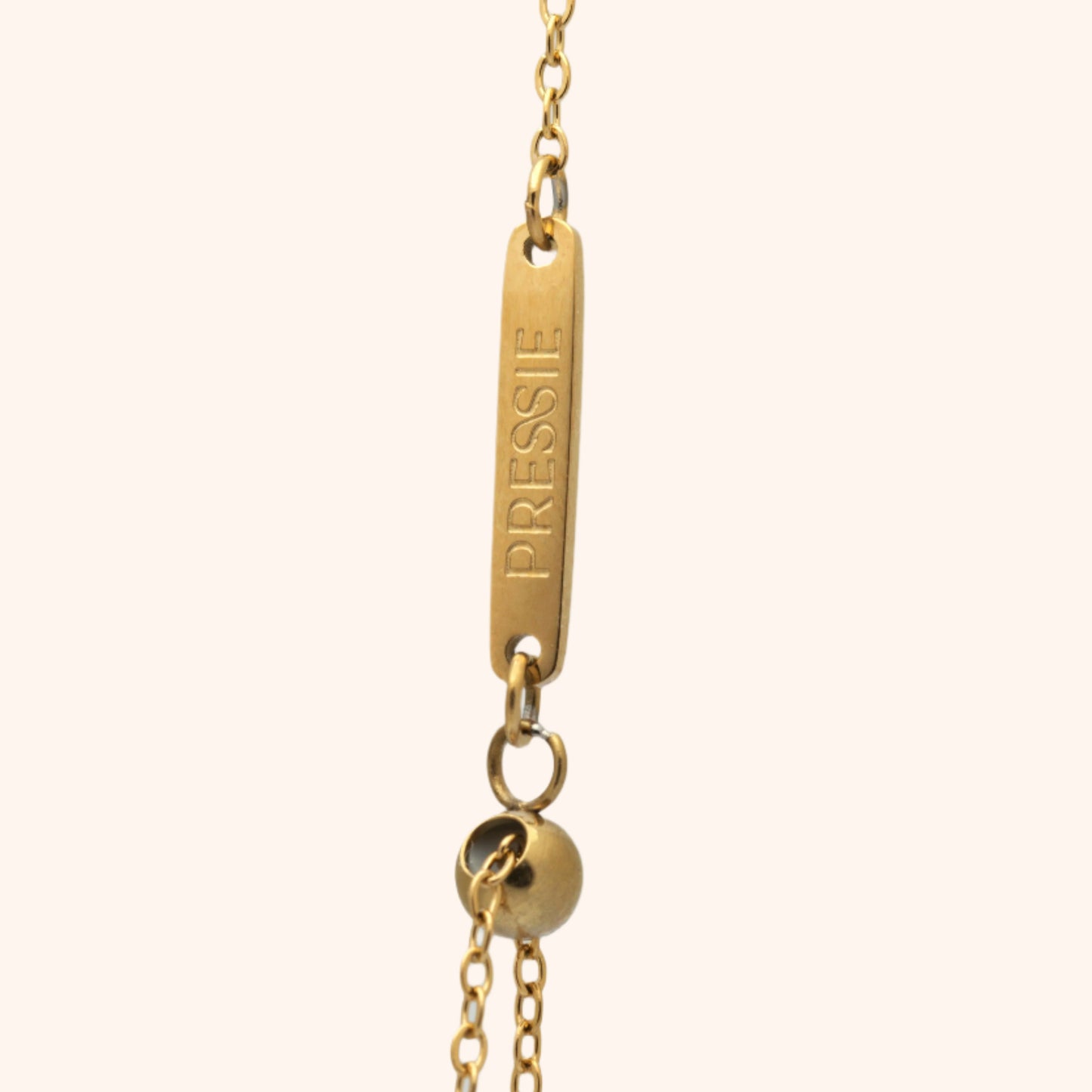 Close up Exclusive Pressie 18K gold plated waterproof threader necklace
