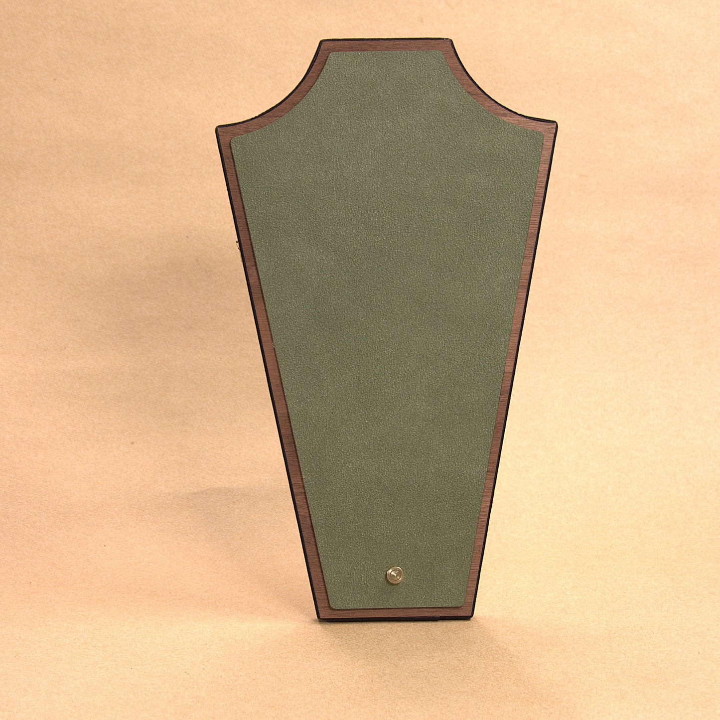 Large Green Necklace Bust