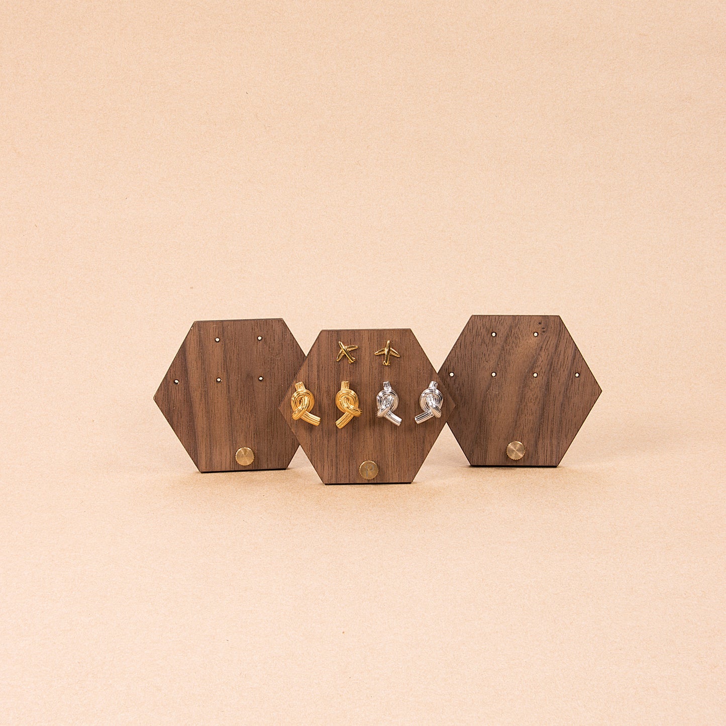 Solid Hexagon Stands (Set of 3)