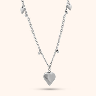 Linked Hearts Necklace