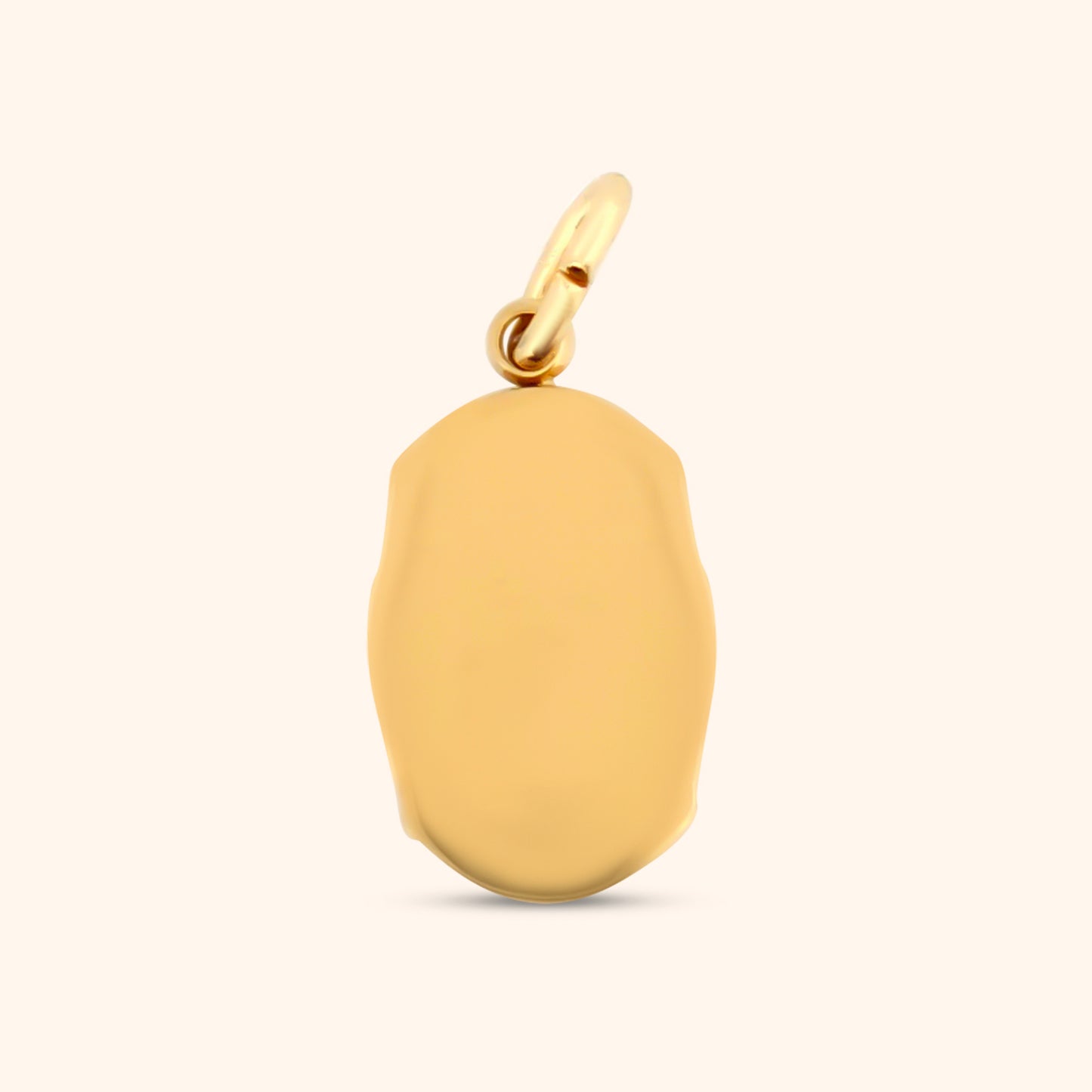 Rear view of the Oceana Charm, showing off the smooth texture.