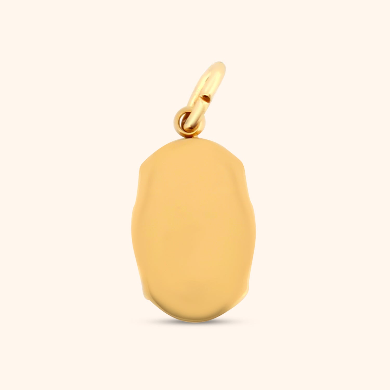 Rear view of the Oceana Charm, showing off the smooth texture.