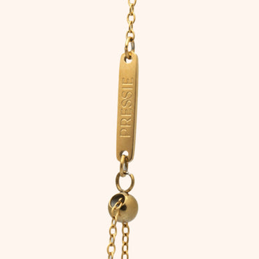 Close up Exclusive Pressie 18K gold plated waterproof threader necklace