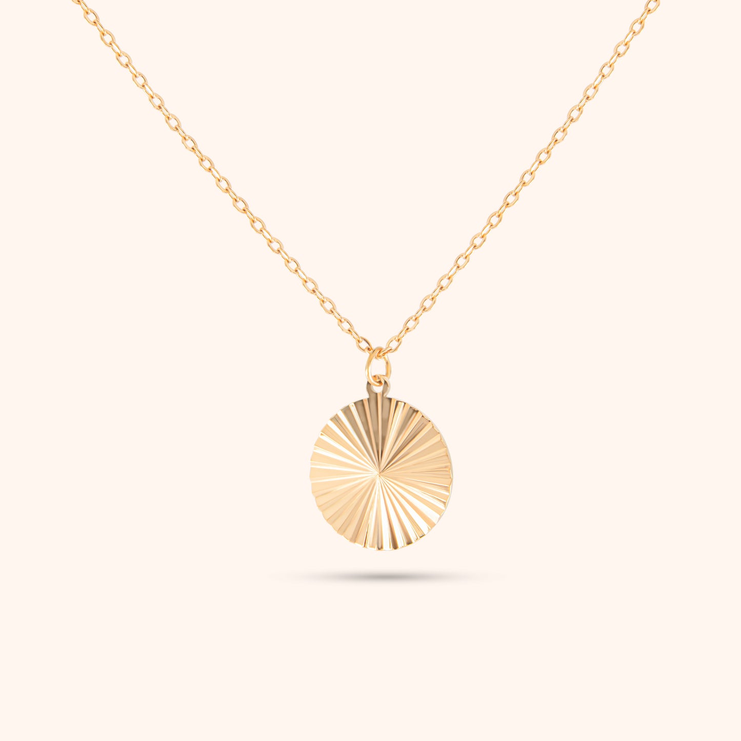 Sunburst Medallion Necklace